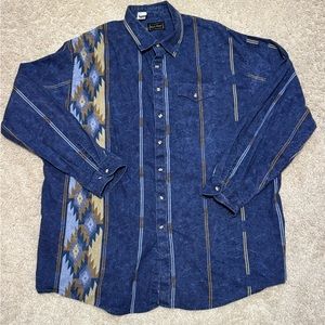 High Noon vintage western button up
